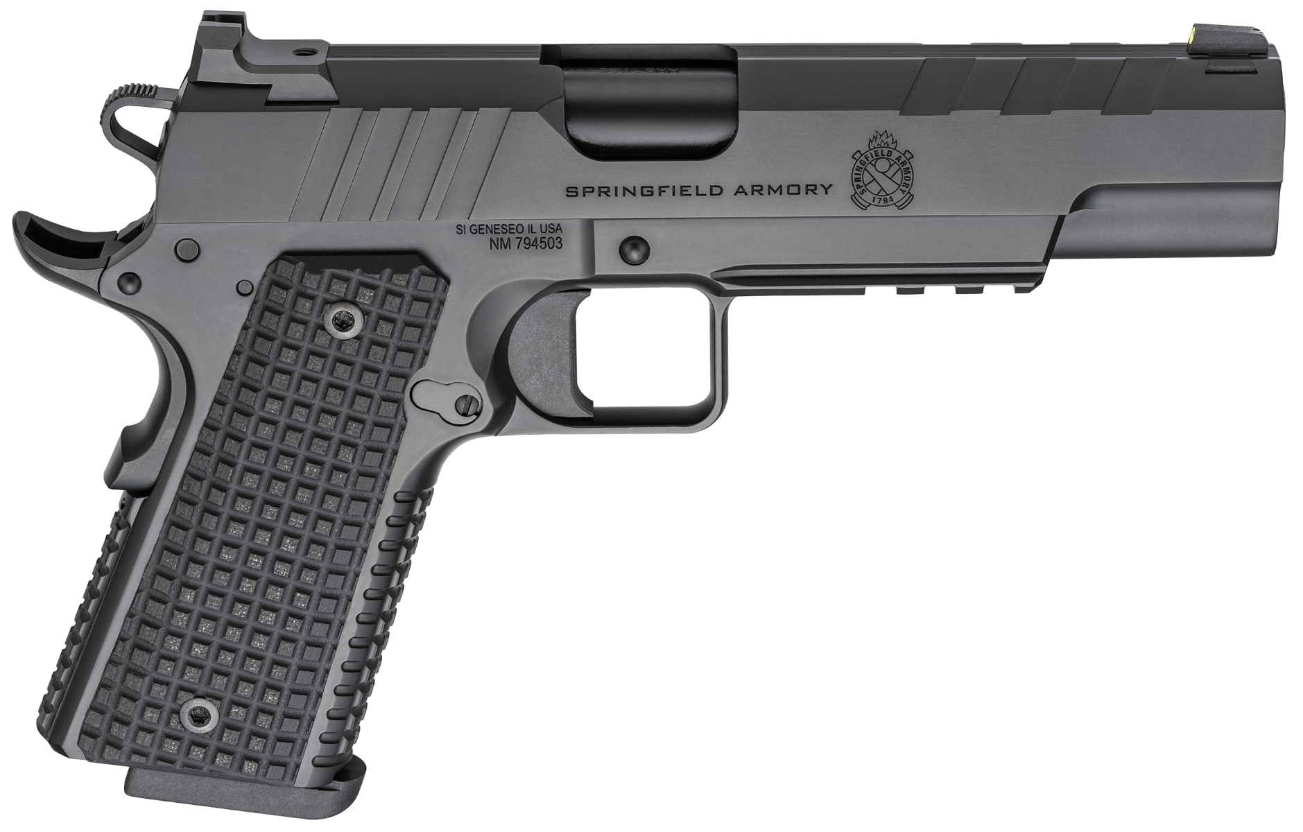 Springfield 1911 Emissary 9mm 5" 9rd Pistol, Black - PX9229L - Springfield Armory