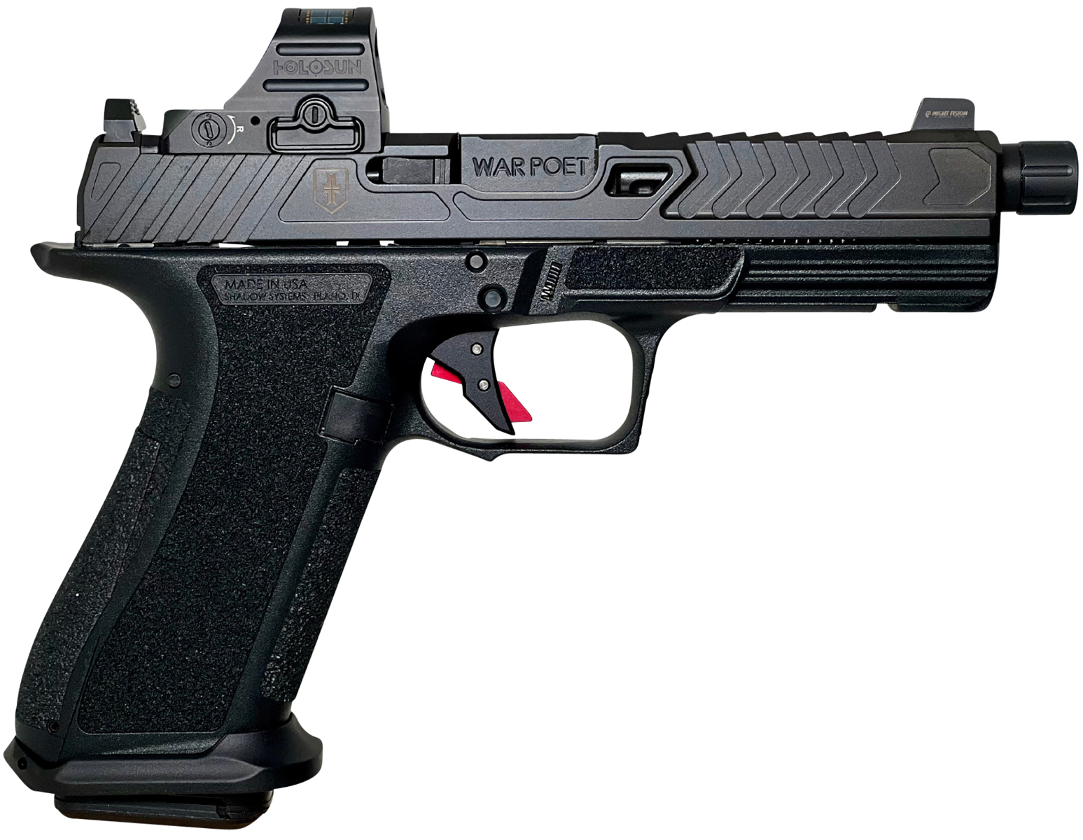 Shadow Systems DR920 War Poet 9mm 5" 17" Pistol w/ Holosun 507C -SS-2075-H - Shadow Systems