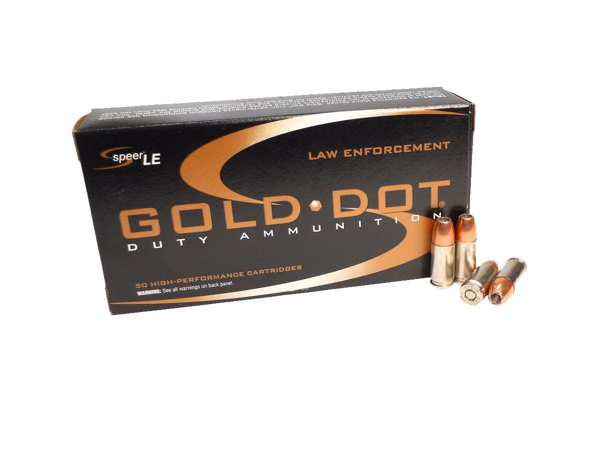 Speer Gold Dot 9mm 147gr. JHP Ammo, 50rds - 53619