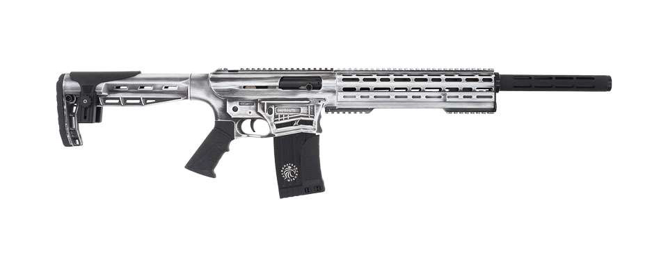 Garaysar Fear-116 12 Gauge 20" 5rd Semi-Auto Shotgun, Battle White - FEAR-116-White - Garaysar