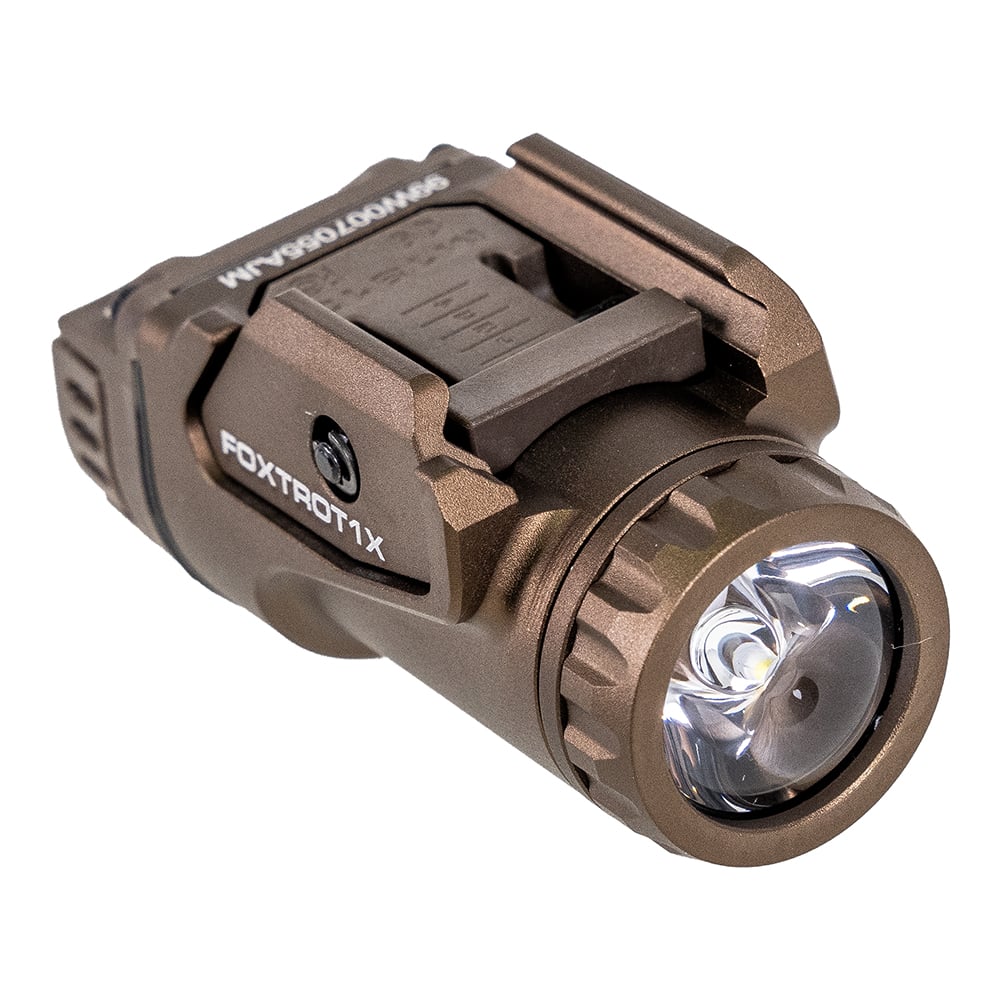 Sig Sauer Foxtrot 1X Weapon 450 Lumens Mounted Light, Flat Dark Earth FDE - 450 Lumens - SOF12002 - Sig Sauer