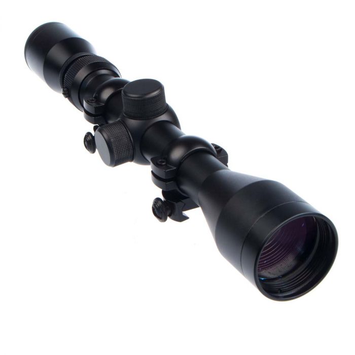 Weaver Dual-X 3-9x40 Rifle Scope w/ Rings - 849900 - Weaver