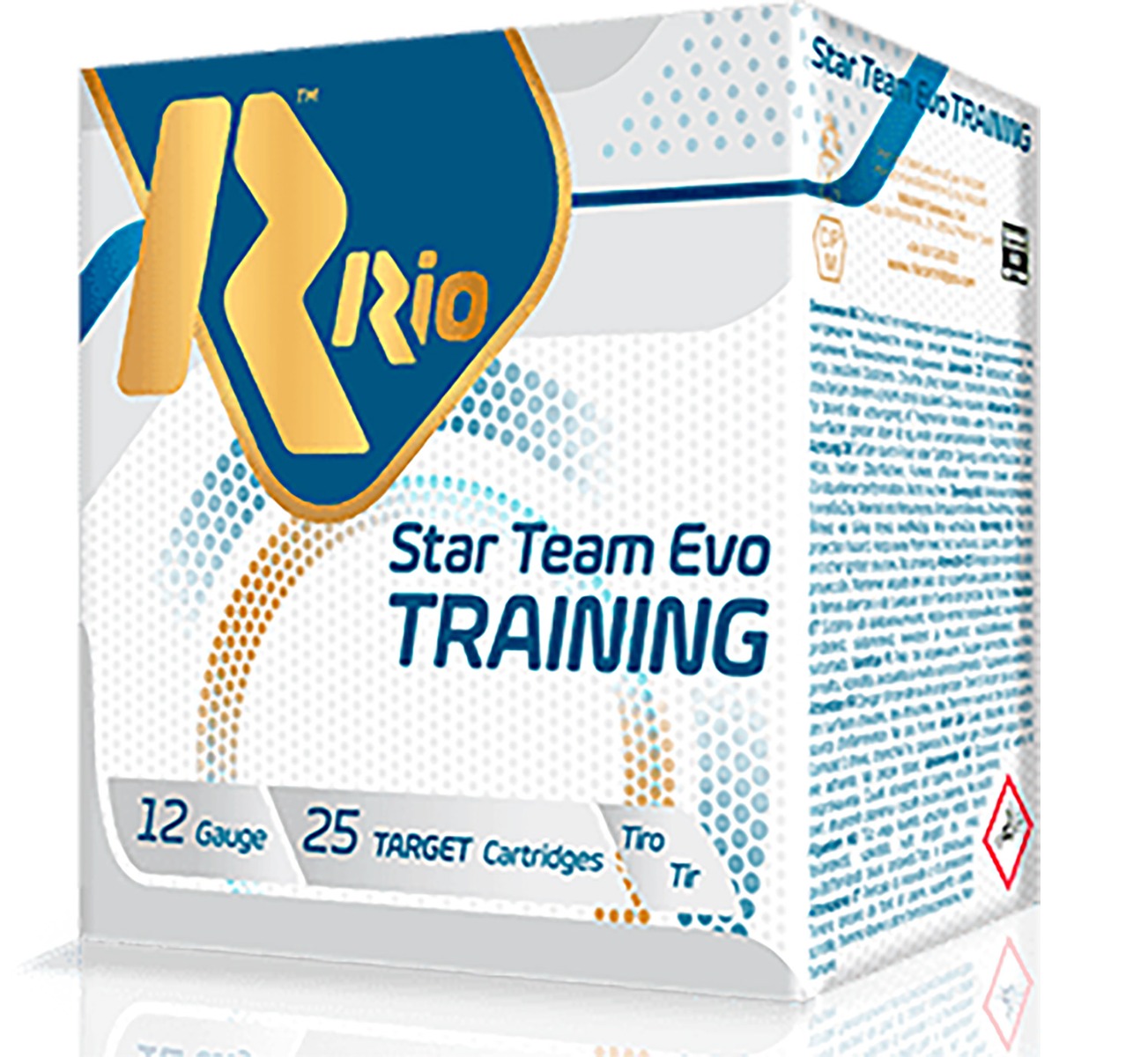 Rio Star Team EVO 12 Gauge 2.75" 1-1/8oz #7.5 Shot Ammo, 25rds - STT2875