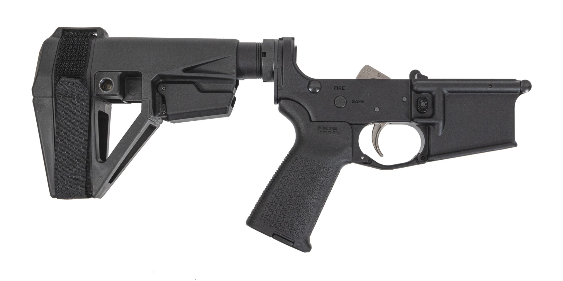 PSA AR15 Complete MOE EPT SBA5 Lower, Black - Palmetto State Armory