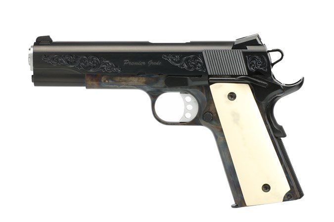 Springfield 1911 Garrison .45 ACP 5" 7rd Pistol, Engraved - PX9420TGW - Springfield Armory