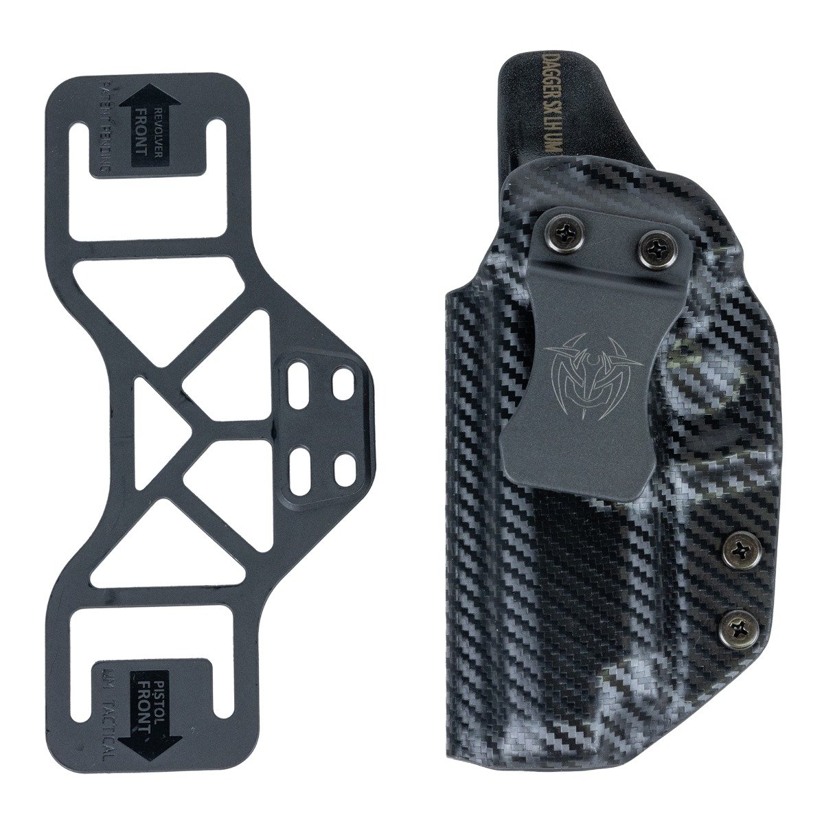 UM Tactical Qualifier Holster, Dagger SX, Left Hand  - QU-PSA-DGR-SX-LH