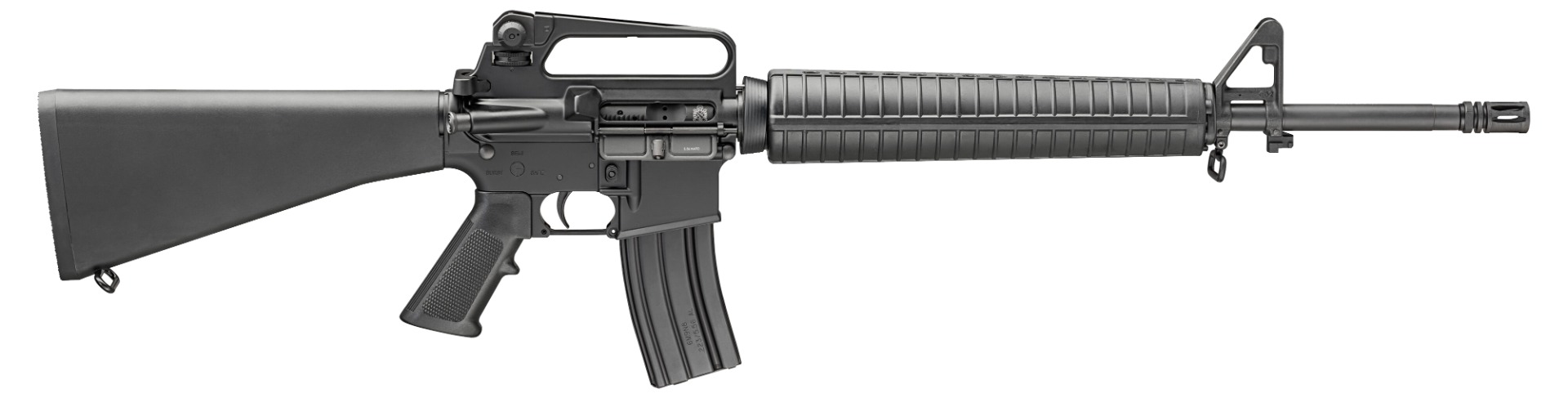 Springfield SA-16 A2 5.56 NATO 20" 30rd Rifle, Black - SA920556B-A2 - Springfield Armory