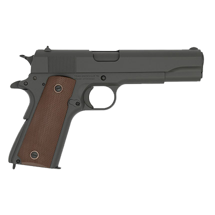Tisas 1911A1 US Army .45 ACP 5" 7rd Pistol, Cerakote w/ Checkered Plastic Grips- SDS1911A1US - Tisas