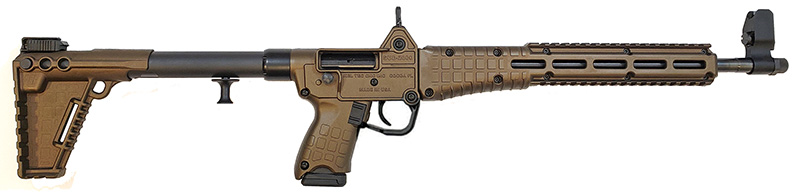 Kel-Tec Sub2000 9mm 16.25" 17rd Rifle, Midnight Bronze -  SUB2K9MPMDBRNZHC - Kel-Tec