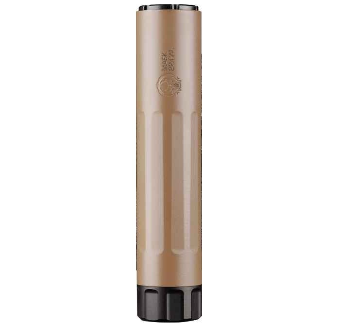 Dead Air Mask-22 Rimfire Suppressor - FDE - Dead Air
