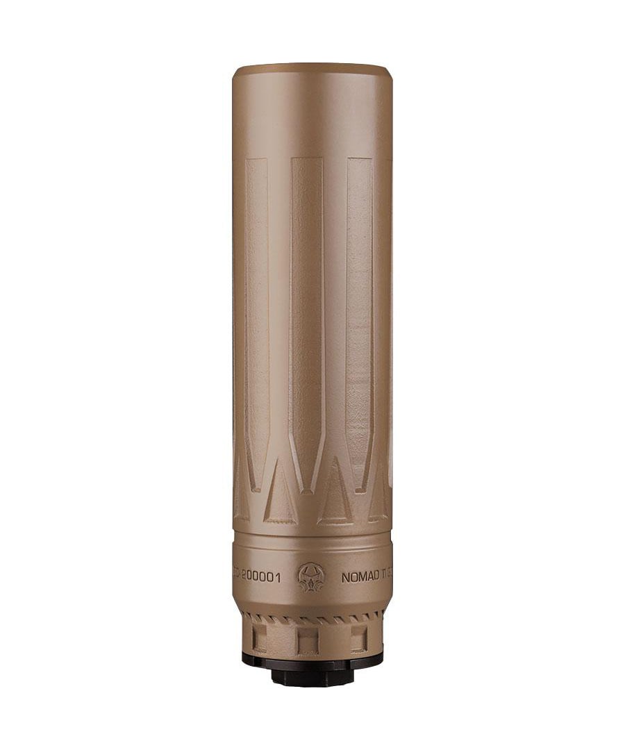 Dead Air Nomad Ti XC Direct Thread Rifle Suppressor - FDE - Dead Air