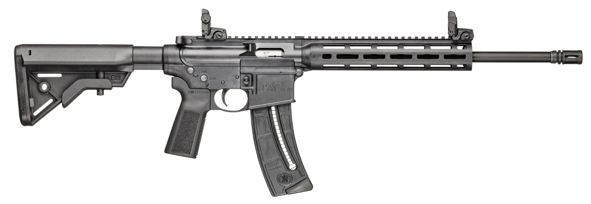 S&W M&P 15-22 Sport B5 22LR 16.5" 25rd Rifle, Black - 14180 - Smith & Wesson