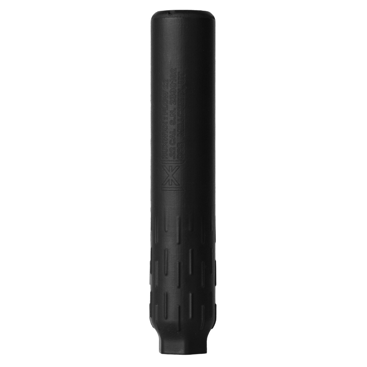 HUXWRX Flow 22 Ti Suppressor, Black - 3076 - Huxwrx Safety Company