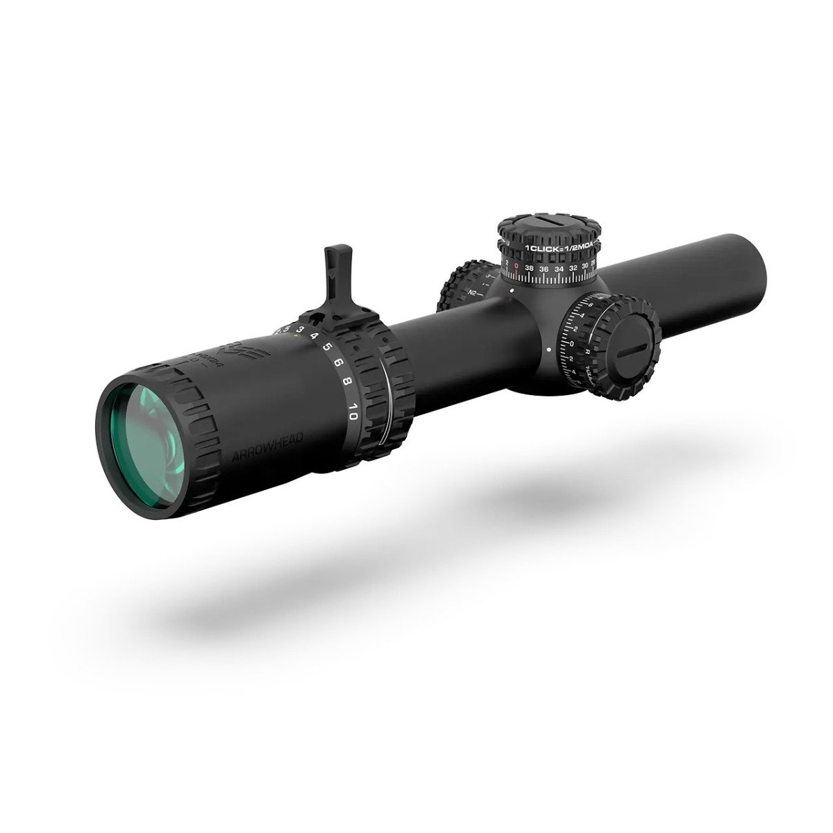 Swampfox Arrowhead 1-6X24 30mm Riflescope, Red BDC - ARH16241-B - Swampfox Optics