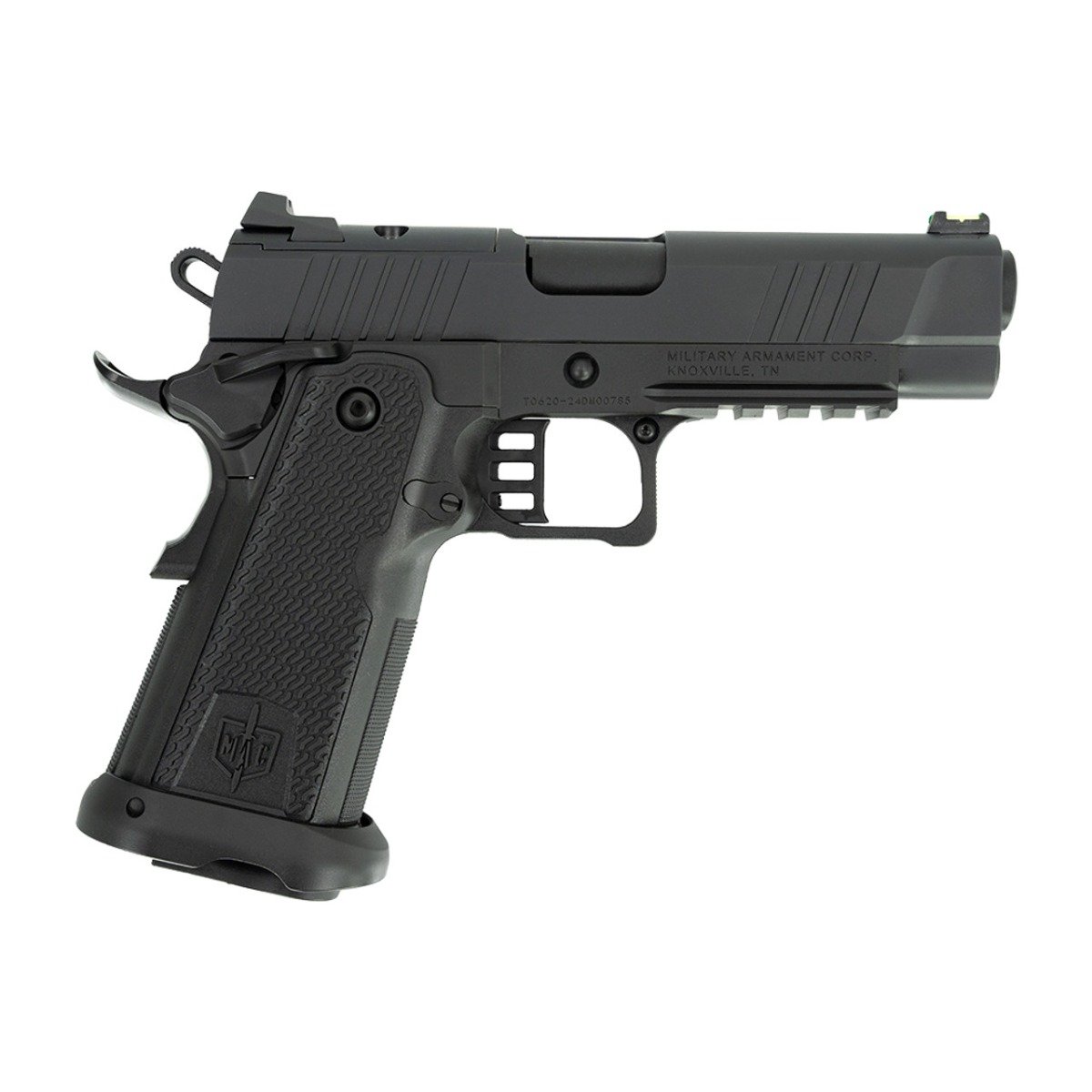 MAC Mac 9 DS 9mm 4.25" 17rd Pistol, Black - 12500005 - Military Armament Corporation