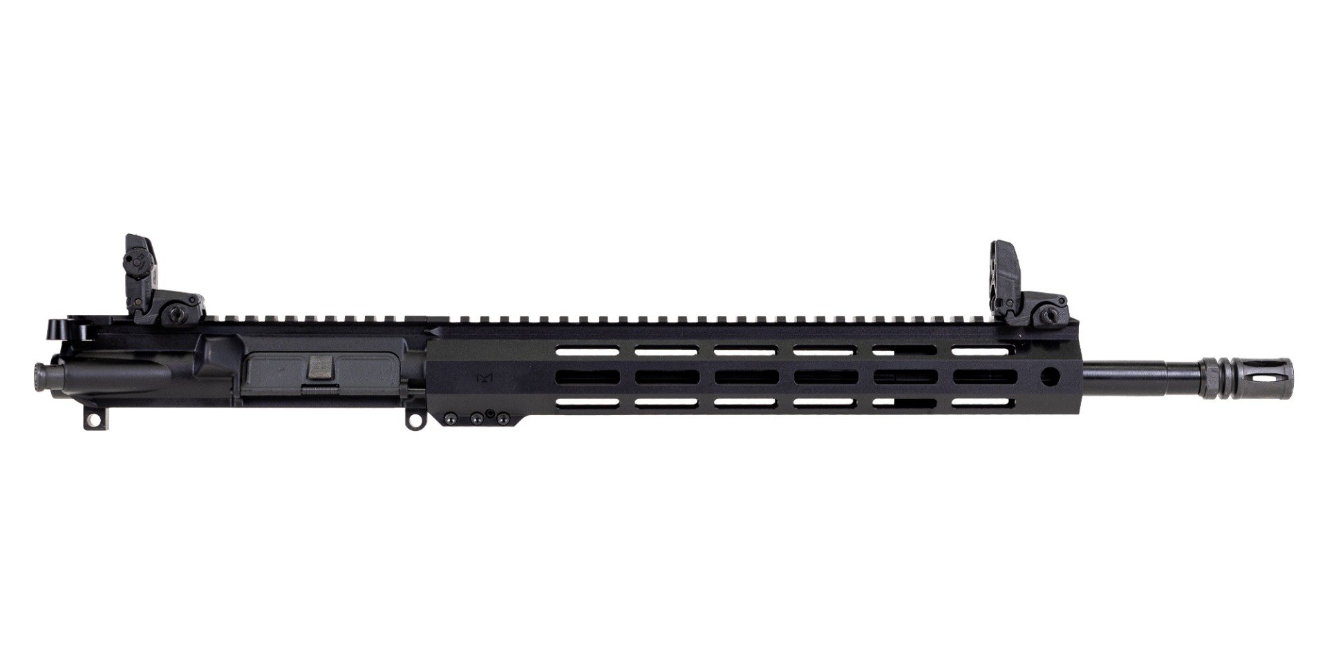 PSA AR-15 16" Mid-Length 5.56 NATO 1:7 Nitride 13" Lightweight Hex M-Lok Upper W/ BCG, CH and MBUS Sight Set - Palmetto State Armory