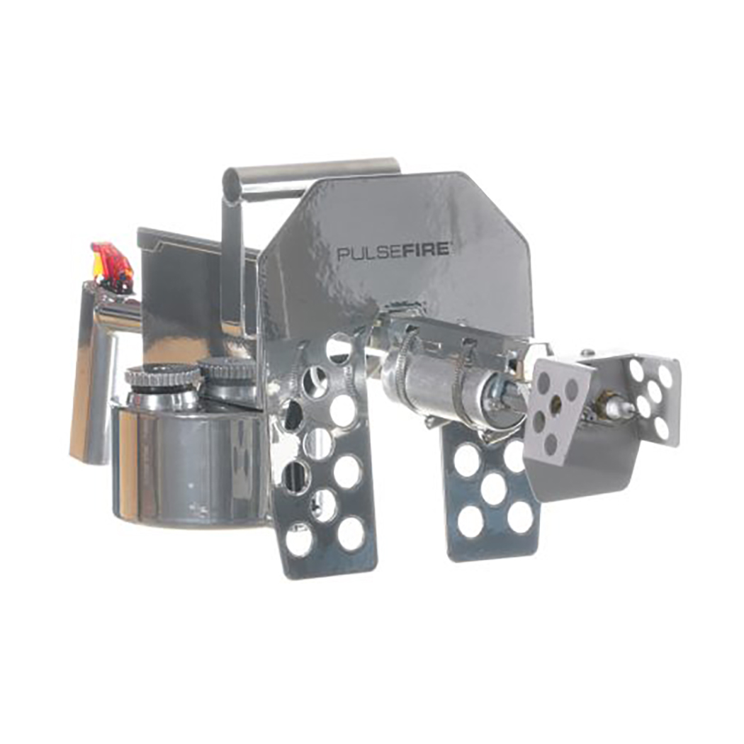 Exothermic Technologies Pulsefire LRT Flamethrower, Mirror Silver - PF-LRT-SILV - Exothermic Technologies