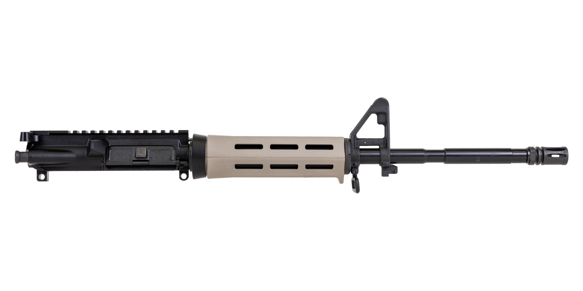 PSA 16" M4 Carbine 5.56 NATO 1:7 Nitride B5 MLOK Carbine Handguard Upper w/BCG & CH, FDE - Palmetto State Armory