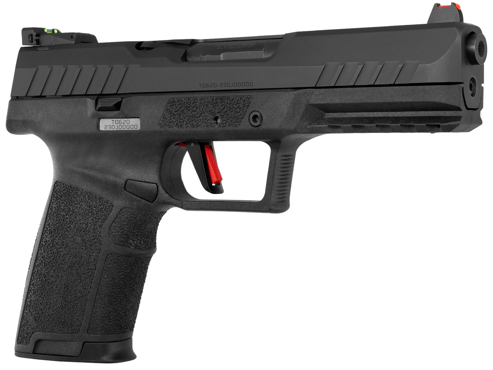 Tisas PX-5.7 5.7x28mm 4.8" 20rd Pistol, Black - 15200002 - Tisas