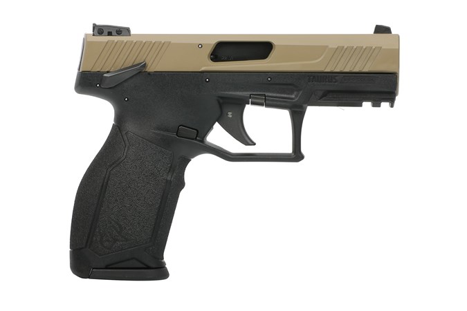Taurus TX22 .22LR 4" 16rd Pistol, FDE / Black - 1-TX22141-FDE - Taurus