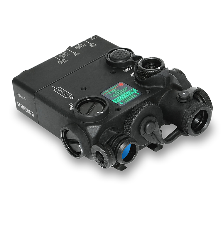 Steiner DBAL-I2 Dual Beam Aiming Green  Laser, Black - 9003-B - Steiner