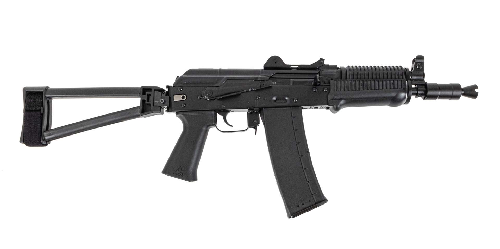 Soviet Arms 5.56 Krink Triangle Side Folding Pistol, Classic Black - Palmetto State Armory