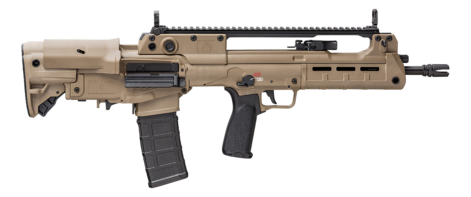 Springfield Armory Hellion 5.56x45mm Bullpup Semi-Auto, Flat Dark Earth - Springfield Armory