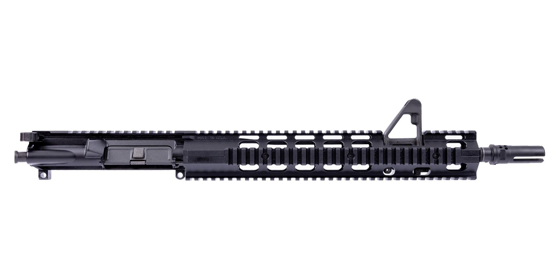 PSA "Sabre" Forged 14.5" Mid-Length 5.56 FSB w/ 13.75" Two-Piece Quad Rail & 3 Prong, B&T, 1/2"-28 - Palmetto State Armory