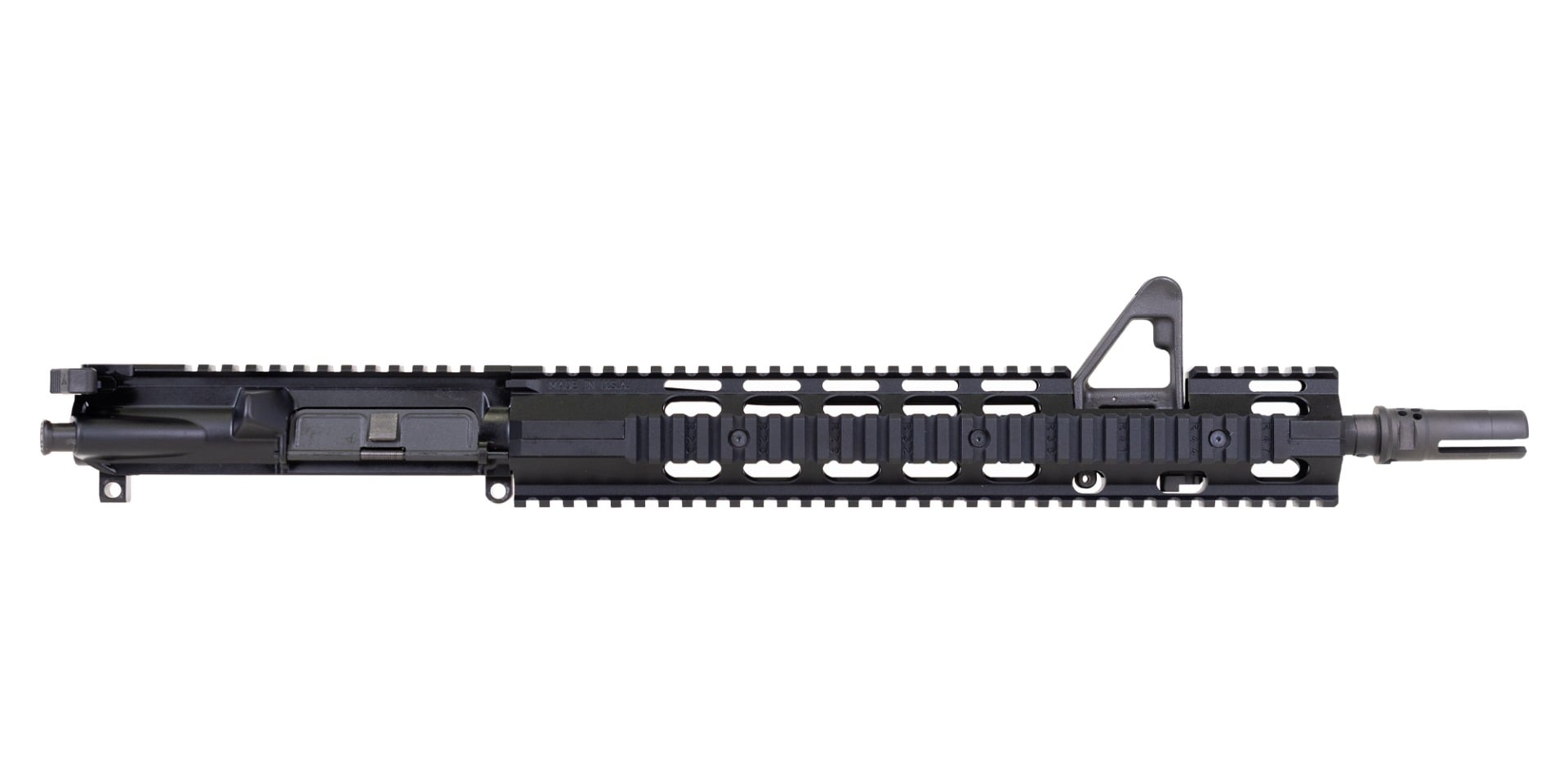 PSA "Sabre" Forged 14.5" Mid-Length 5.56 FSB w/ 13.75" Two-Piece Quad Rail & 3 Prong, B&T, 1/2"-28 - Palmetto State Armory