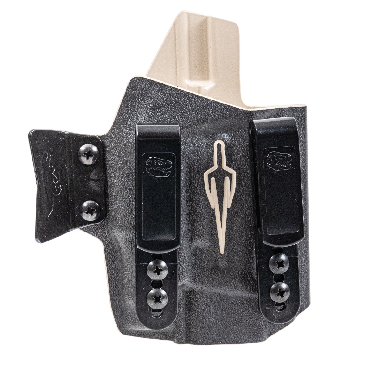 Micro Cloak RH IWB Holster, 4" Barrel, TLR-7 Sub, Mas Grey, for PSA Micro Dagger X-1 & C-1 - Palmetto State Armory