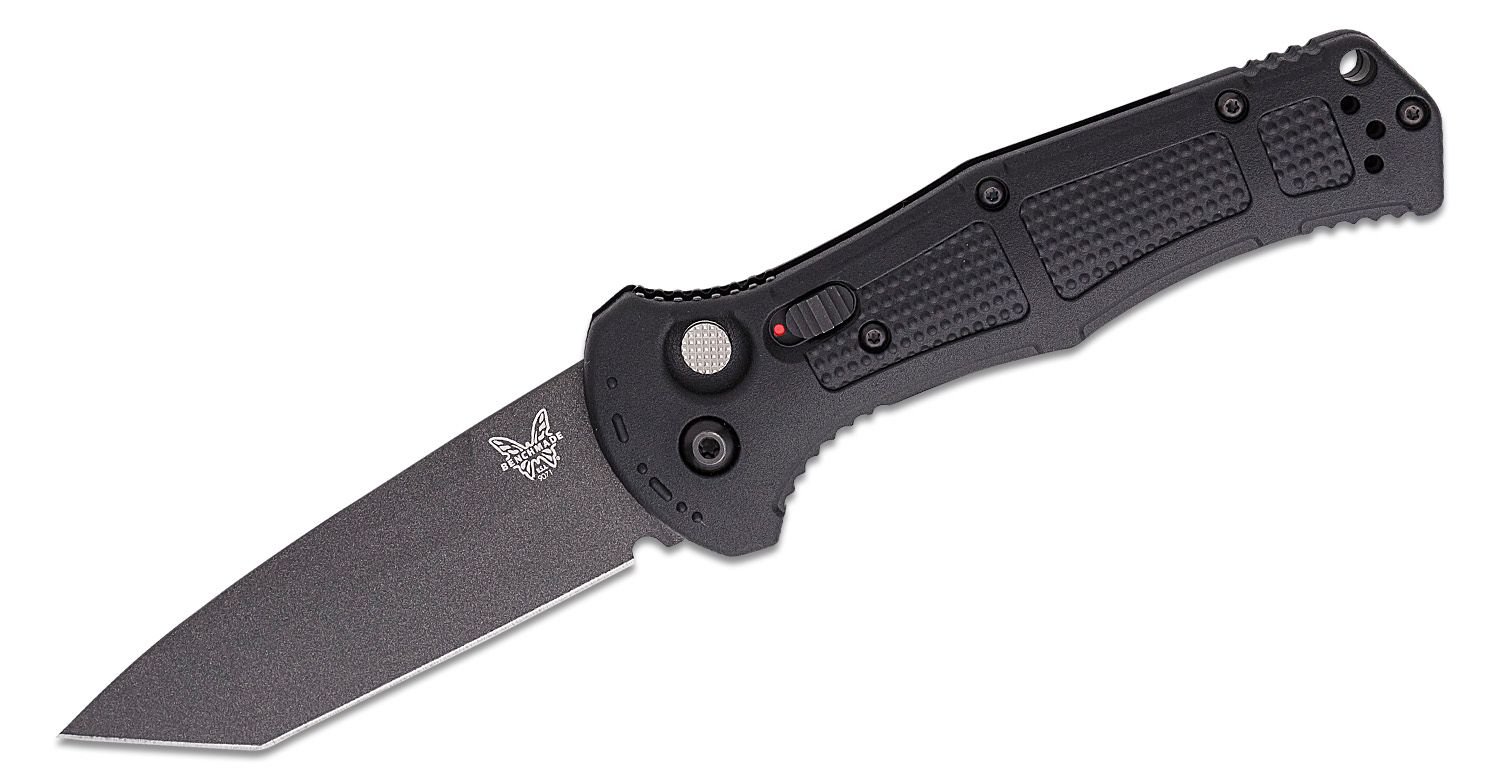 Benchmade Claymore Auto Folding Tanto Knife, Black - 9071BK - Benchmade