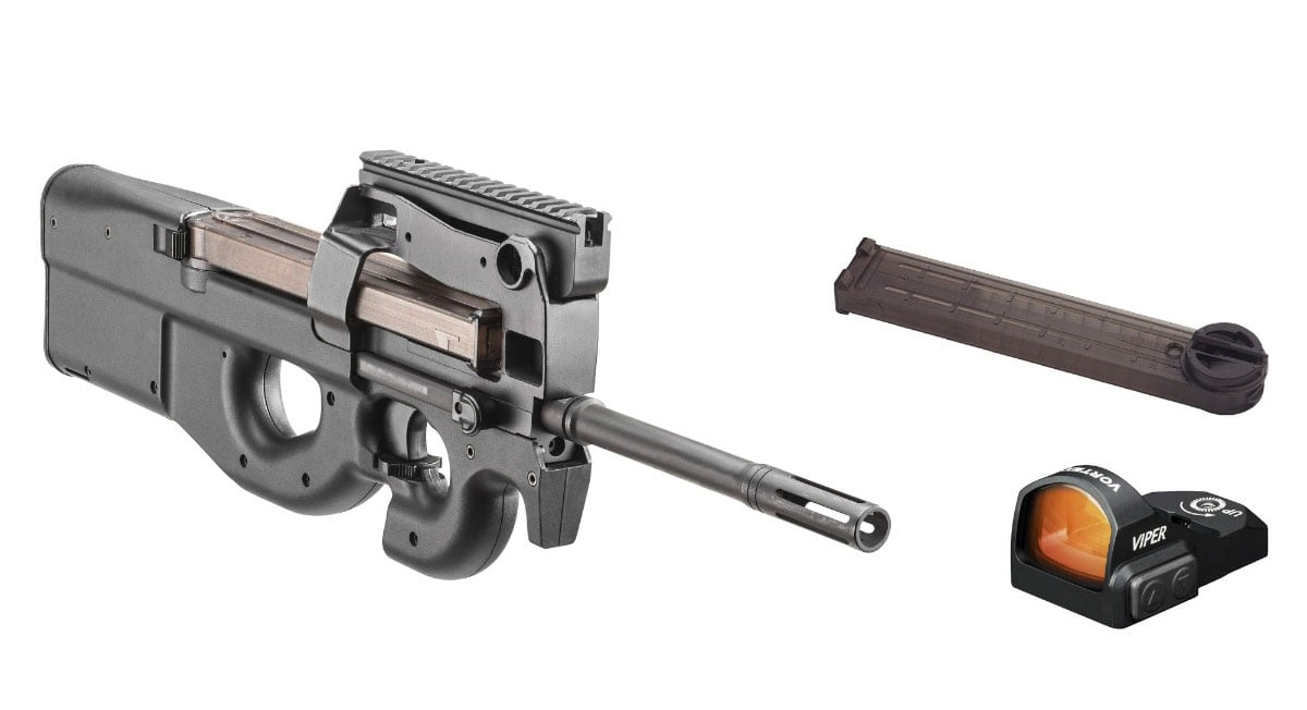 FN PS90 5.7X28 16" 50rd w/ Vortex Viper, Black - 3848950470 - Fnh