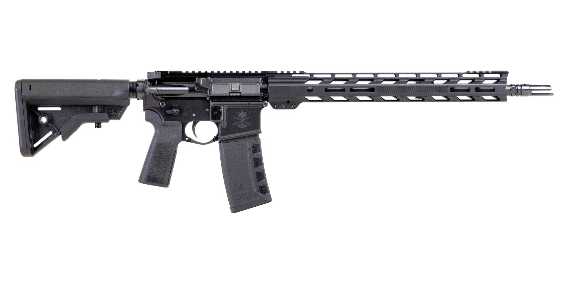 PSA "Sabre" Forged 16" 5.56 FN CHF CL 15" Knurled Slant Rail B5 Bravo Rifle - Palmetto State Armory