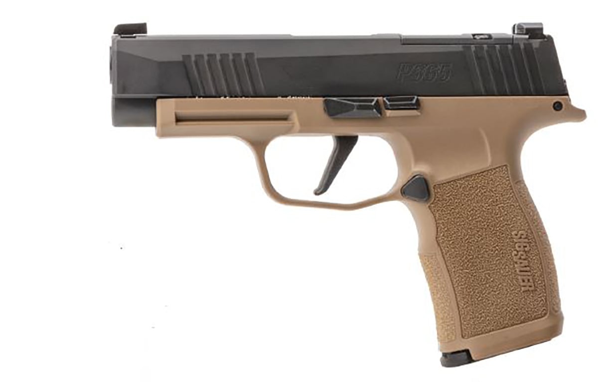 SIG Sauer P365XL 9mm Pistol Mag & Holster Combo, Two Tone Coyote - Sig Sauer