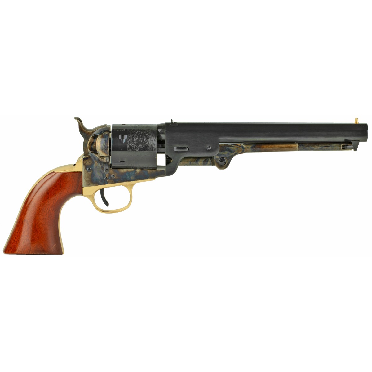 Cimarron Man with No Name .38 Colt/SPCL Revolver 7.5" 6rd Blued w/ Walnut Grips - Cimarron