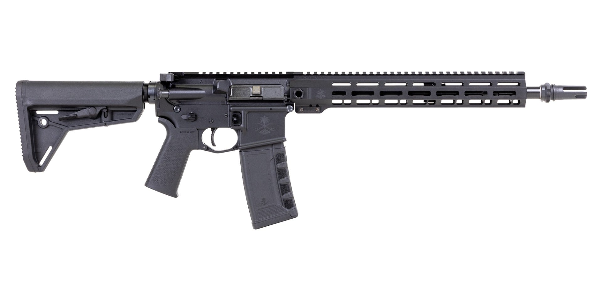 PSA "Sabre" Forged 14.5" .223 Wylde M4 13" Sabre QD Rail with Pin/Weld AAC 51T Flash Hider & Magpul SL Furniture - Palmetto State Armory