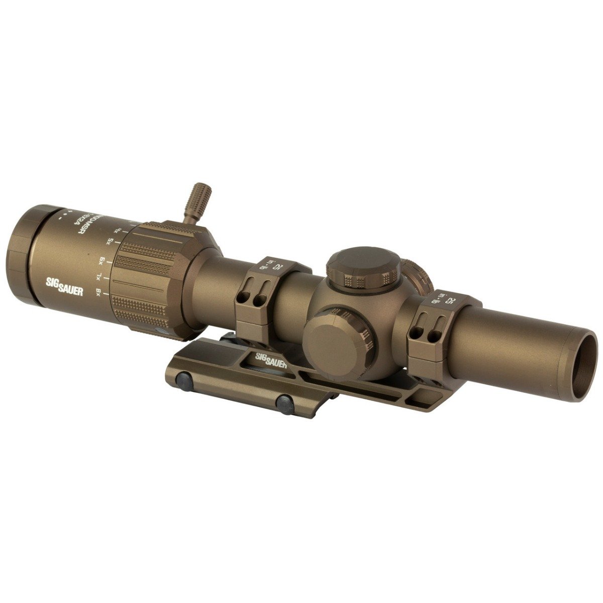 Sig Sauer Tango MSR 1-8x24 Riflescope w/ Mount, Coyote - SOTM81200 - Sig Sauer