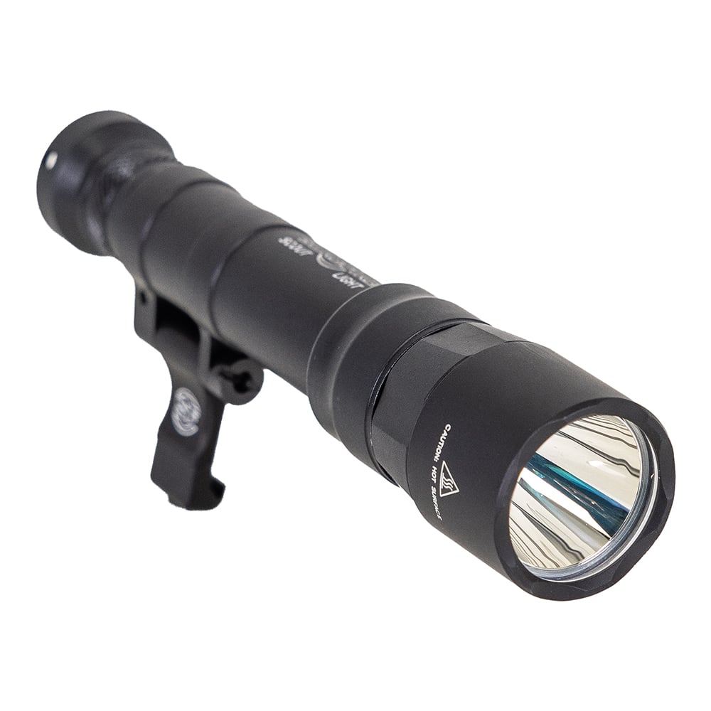 Surefire Scout Turbo Flashlight w/ Mounting Hardware, Black - M640DFT-BK-PRO - Surefire