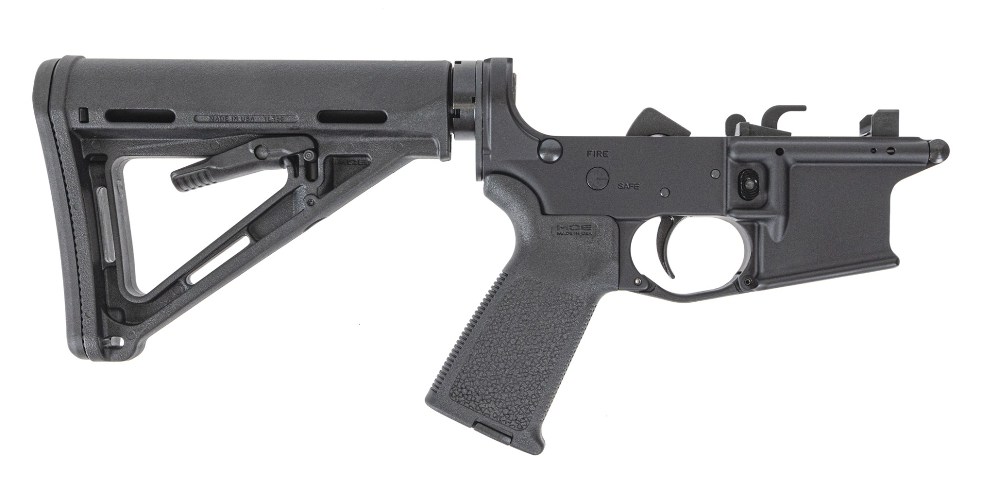 PSA 9mm Dedicated Complete Colt(C) Style Magazine Lower MOE, Black - Palmetto State Armory
