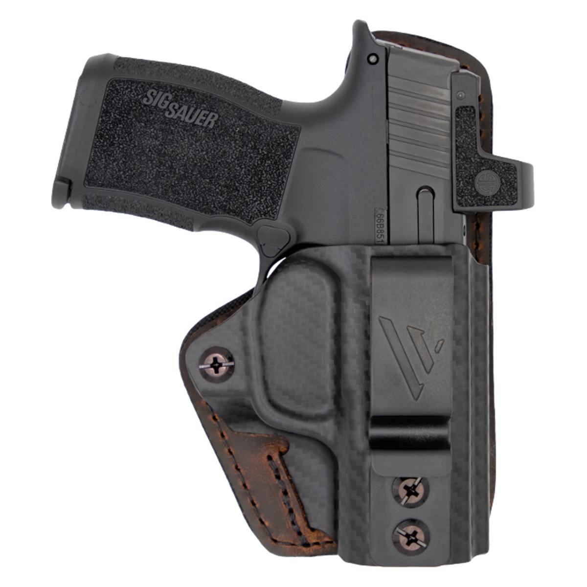 Versacarry Comfort Flex IWB Holster, P365 Macro, Brown - CFC211365M - Versacarry