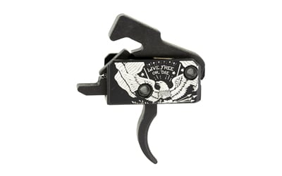 Rise Armament Super Sporting Trigger Single Stage Curved Black/White