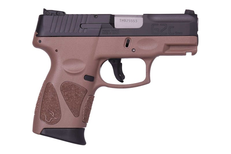 Taurus G2C 9mm 3.2" 12rd Black/Brown - 1-G2C931-12B - Taurus