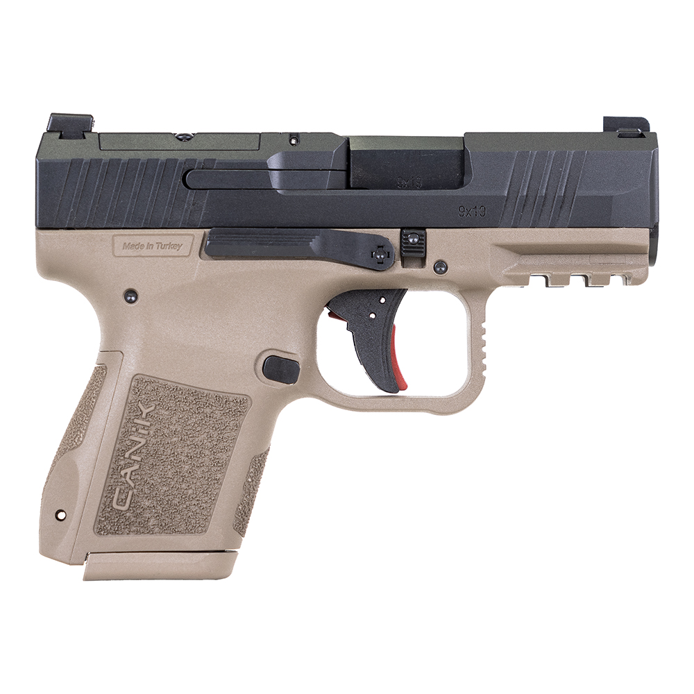 Canik Pistol Mete MC9 9mm F3.18" 15rd, FDE/Black - HG7620BD-N - Canik