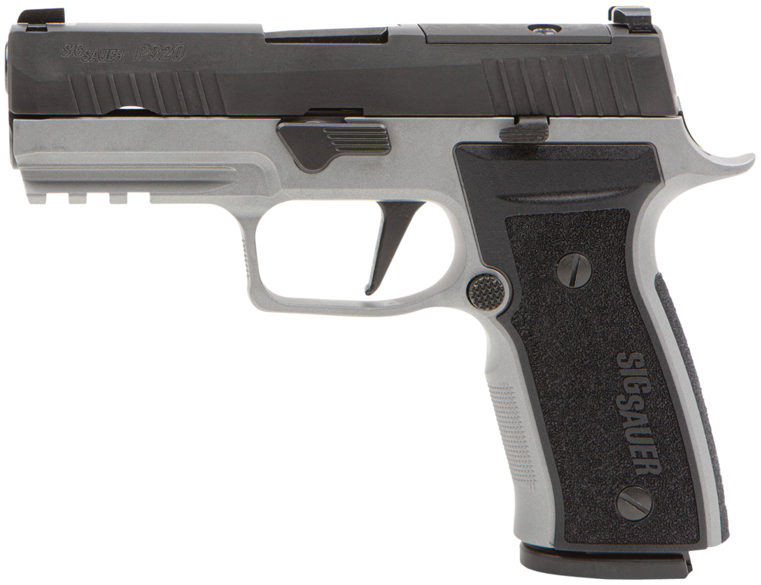 Sig Sauer P320 AXG Carry 9mm 3.90" 17rds Reverse Two Tone - 320AXGCA-9-RTXR3-R2 - Sig Sauer