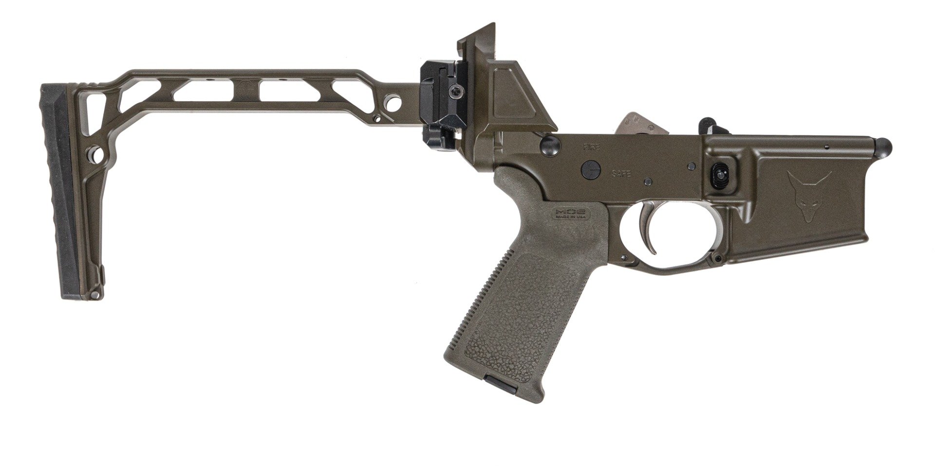 PSA JAKL Complete Rifle Lower 5.56 NATO, MOE EPT Skeleton Stock, ODG