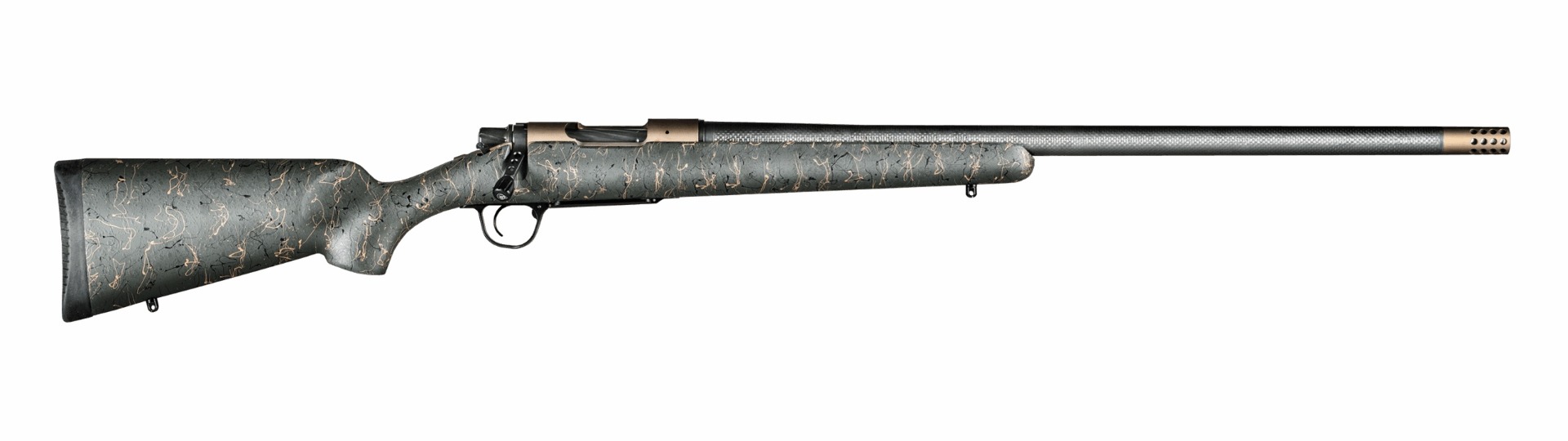 Christensen Arms Ridgeline 6.5 PRC 24" 4rd Bolt Action Rifle, Green/Black - 801-06015-00