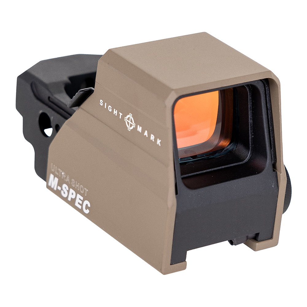 Sightmark Ultra Shot M-Spec FMS Reflex Sight - FDE - LQD Mount - SM26034DE - Sightmark
