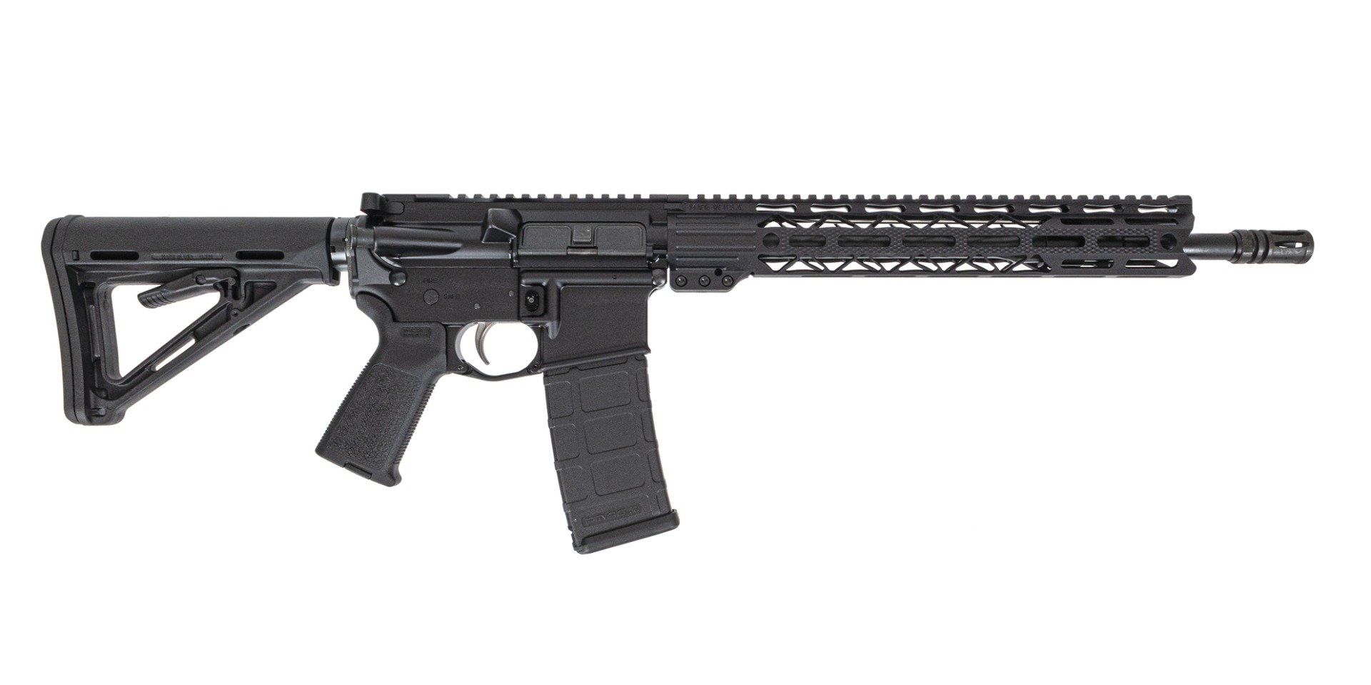PSA 14.7" CHF Mid-Length 5.56 NATO 1/7 13.5" Lightweight M-Lok MOE EPT Rifle - Palmetto State Armory