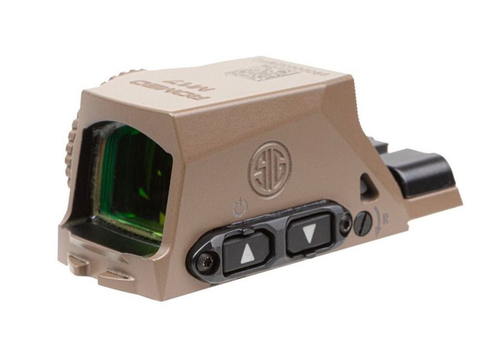 Sig Sauer Romeo-M17 Circle Dot Sight, Coyote - SORM1700 - Sig Sauer