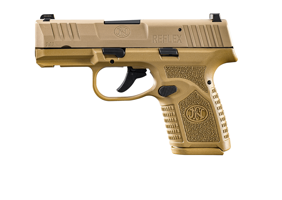 FN Reflex 9mm 3.3" 15rd, FDE - 66-101409 - Fnh